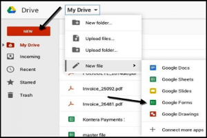 cara membuat google form di hp android dan install