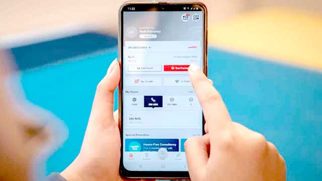 Beli masa aktif telkomsel di aplikasi My Telkomsel