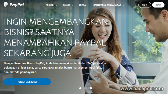 Cara Bayar Pakai Paypal
