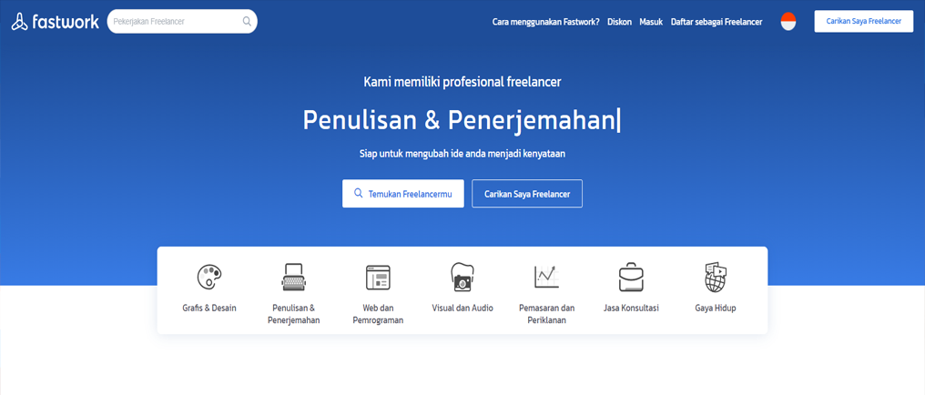 Freelance fastwork situs freelance terkenal di indonesia