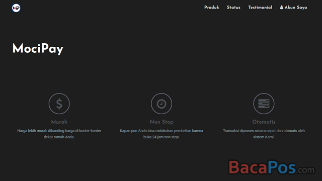 Mocipay dunia games termurah