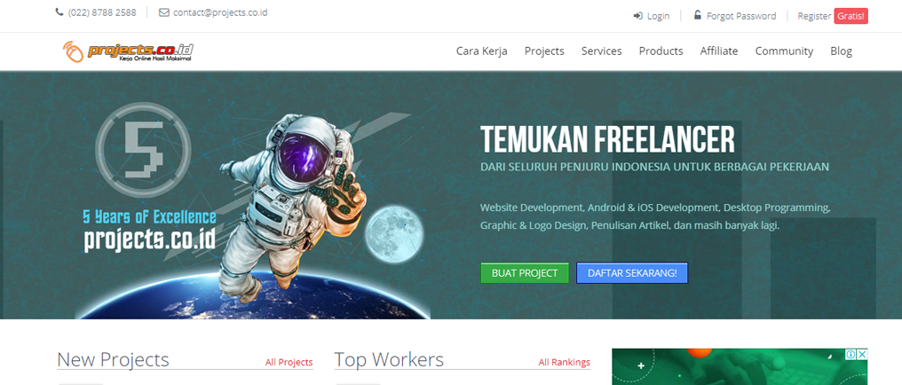 situs freelance terkenal di indonesia
