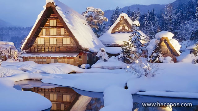 Desa Shirakawa tempat wisata di jepang