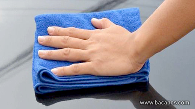 Menggunakan Microfiber