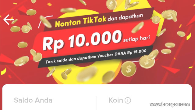 Menonton Video tiktok
