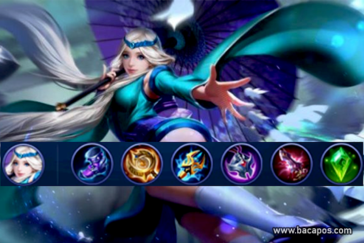 Build Kagura Tersakit terkuat top global terbaru dan terbaik di mobile legend