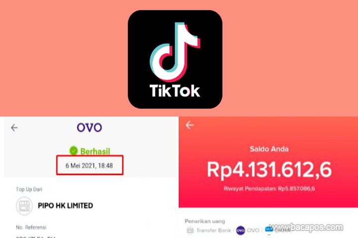 Cara mendapatkan koin tiktok gratis atau saldo tik tok secara gratis