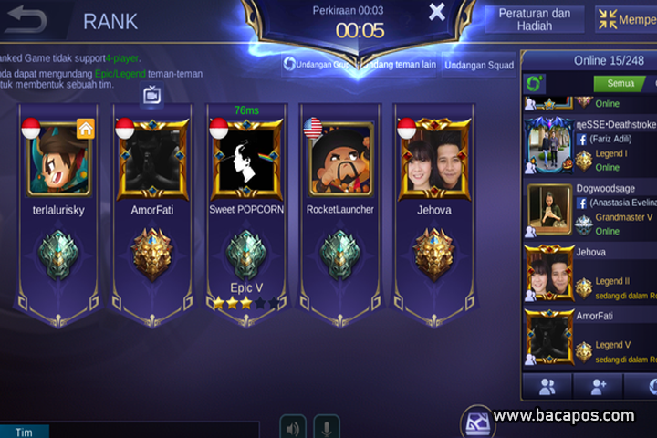 Tips cara main mobile legends agar menang terus