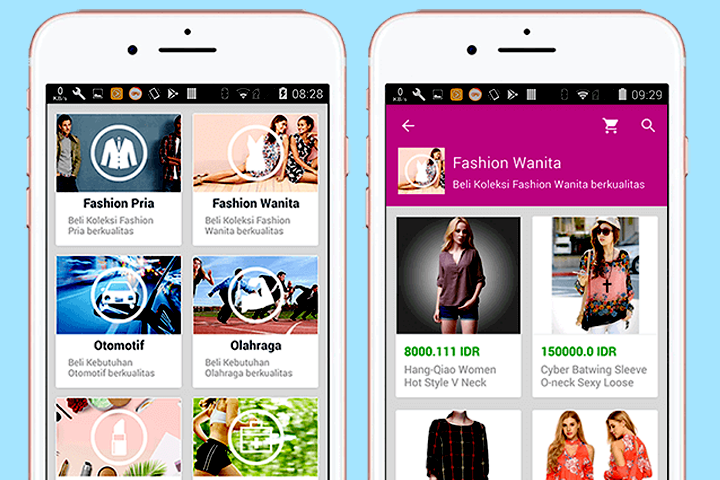 cara membuat toko online gratis lewat hp android dan iphone menggunakan tokotalk, aplikasi tokko, aplikasi tokoko, blogger dan wordpress