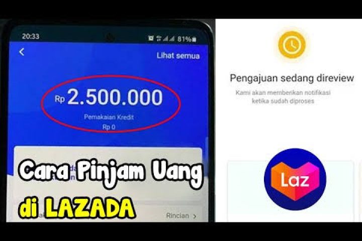 Cara Pinjam Uang di Lazada Tanpa Harus Ribet