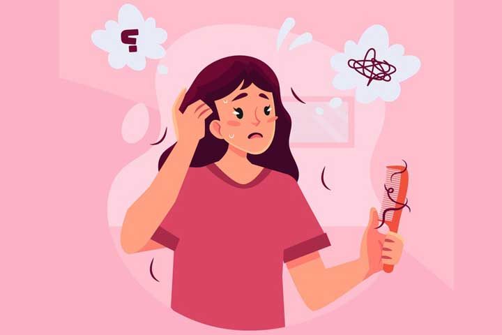 penyebab rambut rontok